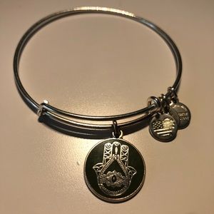 Alex and Ani Silver adjustable bracelet
